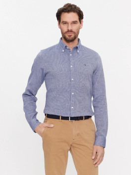 náhled Tommy Hilfiger pánská modrá košile