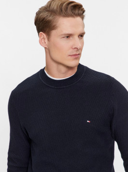 náhled Tommy Hilfiger pánský tmavě modrý svetr