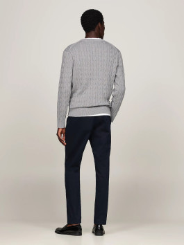 náhled Tommy Hilfiger pánský šedý svetr