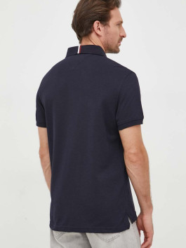 náhled Tommy Hilfiger pánské tmavě modré polo tričko.