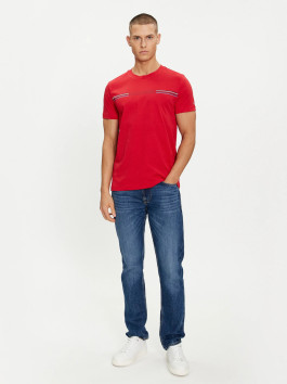 náhled Tommy Hilfiger pánské červené tričko