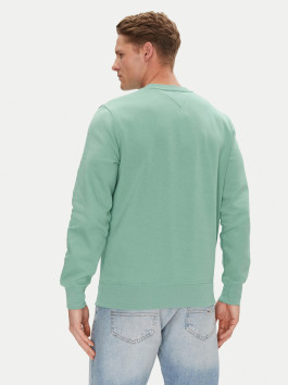 náhled Tommy Hilfiger pánská zelená mikina Logo