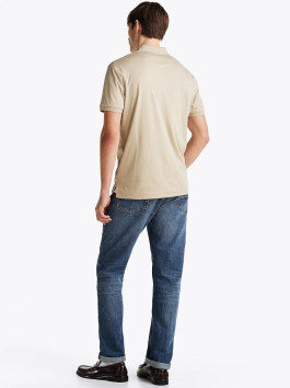 náhled Tommy Hilfiger pánské béžové polo tričko