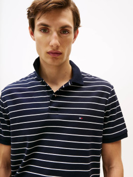 náhled Tommy Hilfiger pánské tmavě modré polo tričko