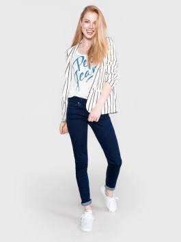 náhled Pepe Jeans dámské tmavě modré džíny Lola