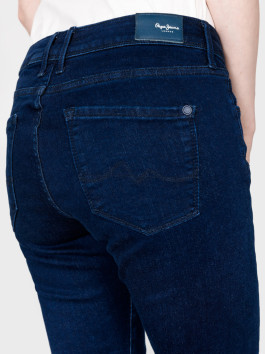 náhled Pepe Jeans dámské tmavě modré džíny Lola
