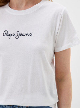 náhled Pepe Jeans dámské bílé tričko Lorette