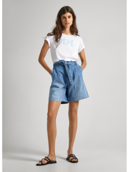 náhled Pepe Jeans dámské bílé tričko JANET s potiskem