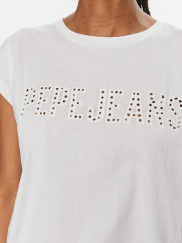 náhled Pepe Jeans dámské bílé tričko