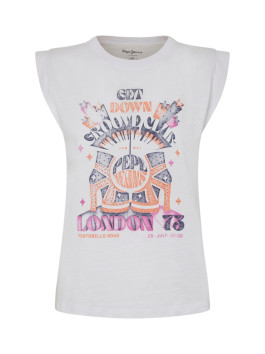 náhled Pepe Jeans dámské bílé tričko