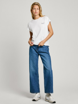 náhled Pepe Jeans dámské bílé tričko LORENA