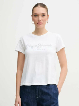 náhled Pepe Jeans dámské bílé tričko
