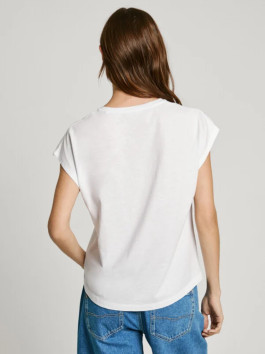 náhled Pepe Jeans dámské bílé tričko