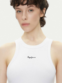 náhled Pepe Jeans dámské bílé tílko MARIAN