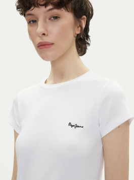 náhled Pepe Jeans dámské bílé tričko Merida