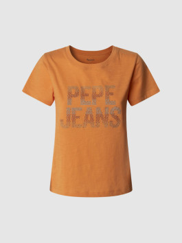 náhled Pepe Jeans dámské oranžové tričko