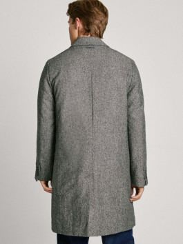 náhled Pepe Jeans pánský šedý kabát