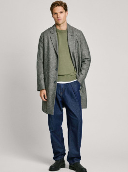 náhled Pepe Jeans pánský šedý kabát