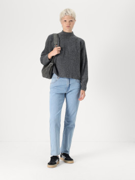 náhled Pepe Jeans dámský šedý svetr Irma