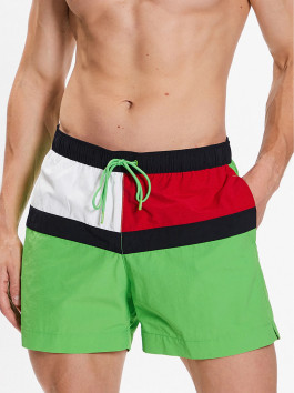 náhled Tommy Hilfiger pánské zelené plavky
