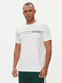 náhled Tommy Hilfiger pánské bílé tričko