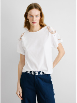 náhled Pepe Jeans dámské bílé tričko