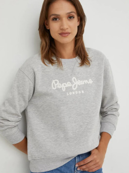 náhled Pepe Jeans dámská světle šedá mikina