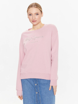náhled Pepe Jeans dámská růžová mikina Loreta