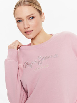 náhled Pepe Jeans dámská růžová mikina Loreta