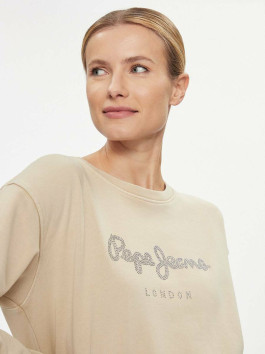 náhled Pepe Jeans dámská béžová mikina Harley