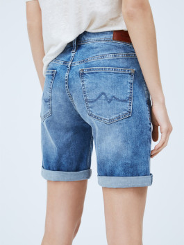 náhled Pepe Jeans dámské modré džínové šortky