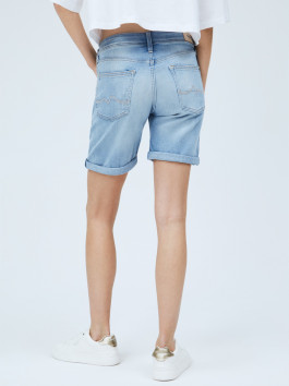 náhled Pepe Jeans dámské modré džínové šortky Poppy