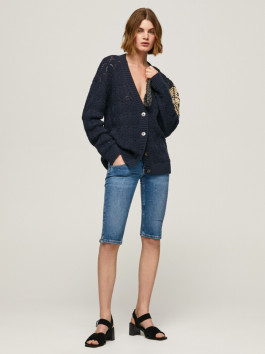 náhled Pepe Jeans dámské modré džínové šortky