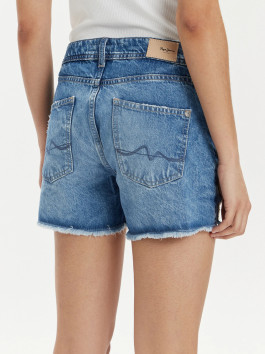 náhled Pepe Jeans dámské modré džínové šortky