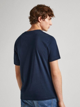 náhled Pepe Jeans pánské tmavě modré tričko