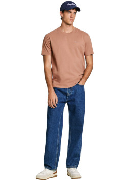 náhled Pepe Jeans pánské hnědé tričko