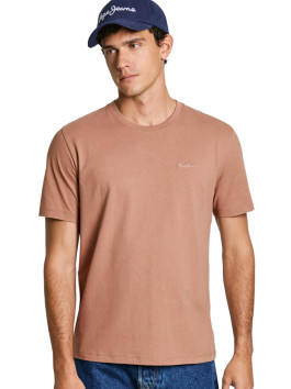 náhled Pepe Jeans pánské hnědé tričko