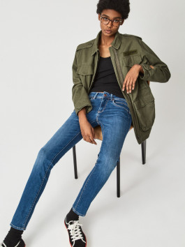 náhled Pepe Jeans dámské modré džíny New Brooke