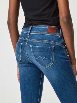 náhled Pepe Jeans dámské modré džíny New Brooke