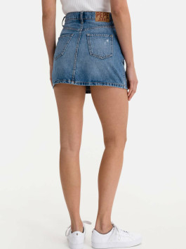 náhled Pepe Jeans dámská modrá džínová sukně Rachel