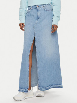 náhled Pepe Jeans dámská modrá džínová sukně