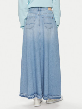 náhled Pepe Jeans dámská modrá džínová sukně