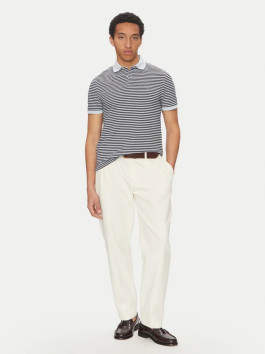 náhled Tommy Hilfiger pánské modro modré pruhované polotričko