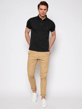 náhled Tommy Hilfiger pánské černé polo tričko