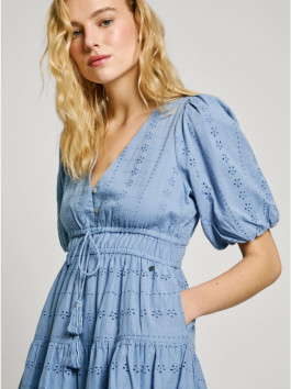 náhled Pepe Jeans dámské modré šaty Day