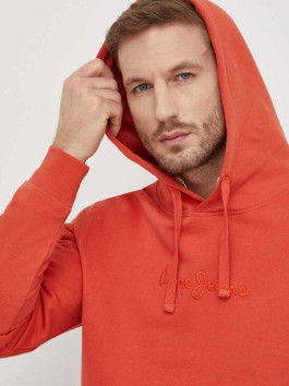 náhled Pepe Jeans pánská oranžová mikina JOE