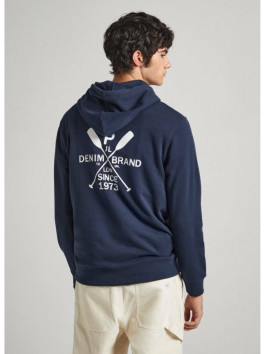 náhled Pepe Jeans pánská modrá mikina Rein