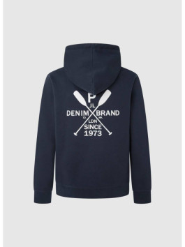 náhled Pepe Jeans pánská modrá mikina Rein