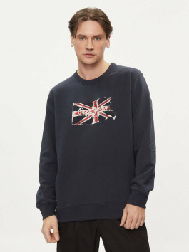 náhled Pepe Jeans pánská modrá mikina Ruwan