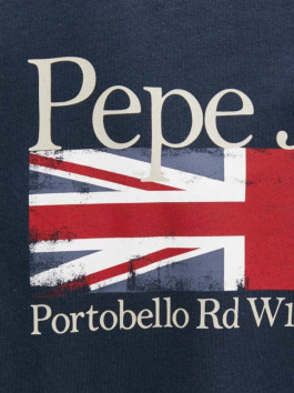 náhled Pepe Jeans pánské modré tričko Alfie